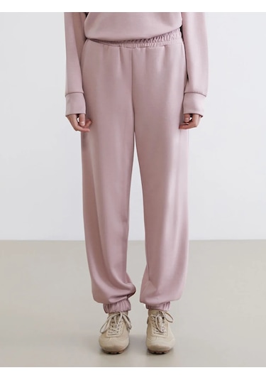 Lc Waikiki Pembe Soft Touch Kadın Jogger Eşofman Altı