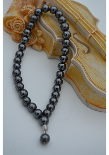 Stoneage Jewellery Mini Tespih Tesbih Hematit Doğal Taşlı