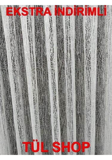 Tül Perde Spor Desenli Örme Tül Uygun Fiyatlı Ütü Sevmez Tül (309013537)