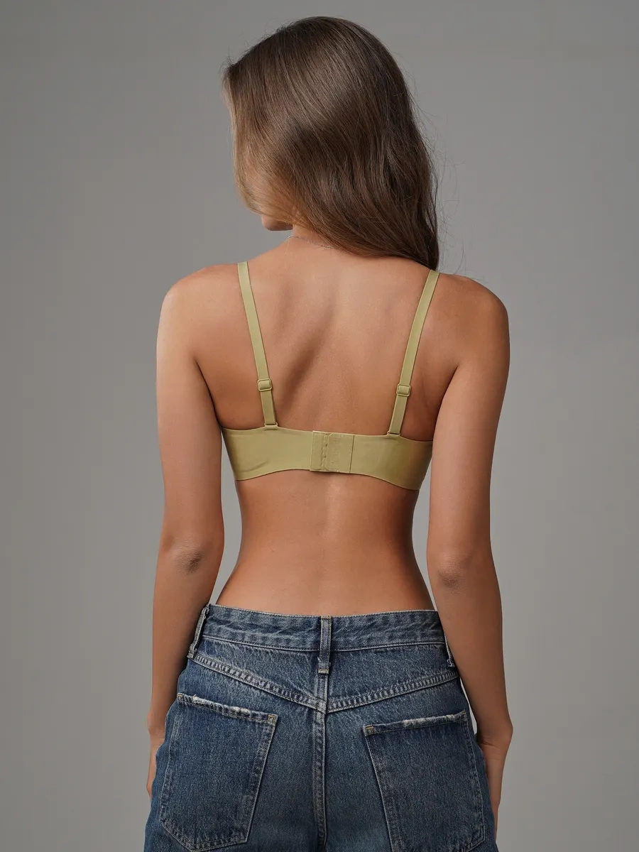 Bonechka Dikişsiz Göğüs Üstü Top Balensiz 263422553 Yeşil