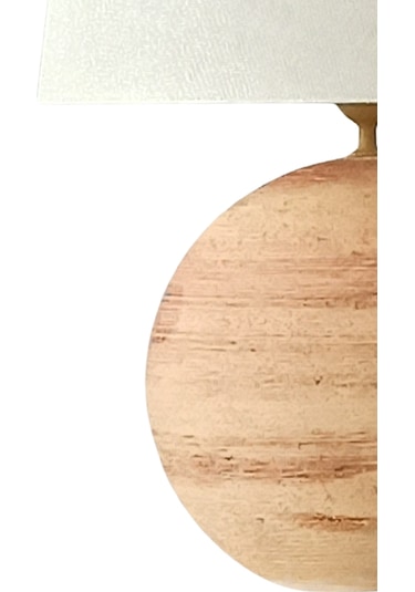 Bigworld Abajur, Yükseklik H57 X Çap Ø40cm Naturel