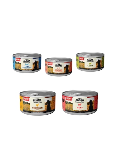 Acana Premium Pate Karışık Konserve Kedi Maması 24 x 85 G