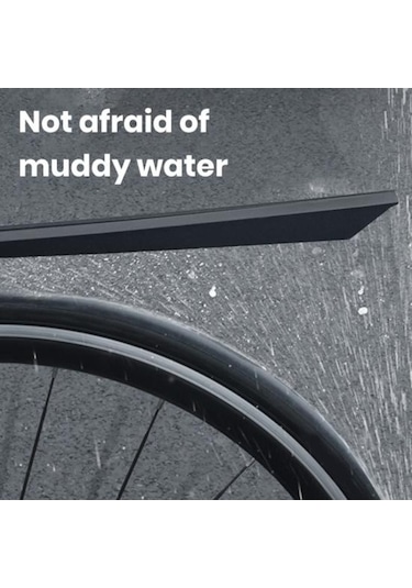 Pazly Ekstra Uzun Bisiklet Çamurluk, Yüksek Mukavemetli, Kolay Kurulum, Dayanıklı, Deforme Olmayan, Yansıtıcı, Çok Renkli Aksesuar Çok Renkli