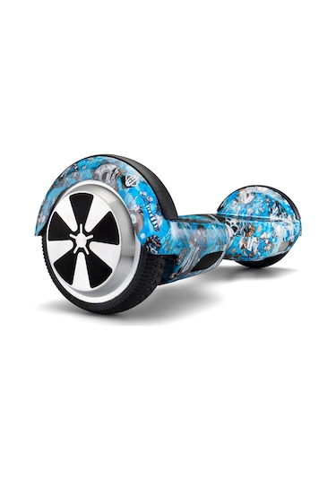 Smartstore Desenli Smart Scooter Elektrikli Kaykay Hoverboard Grafiti A.Dnge