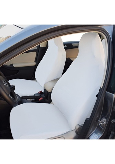 Kia Stonic Oto Servis Kılıfı Düz Beyaz Komple Set