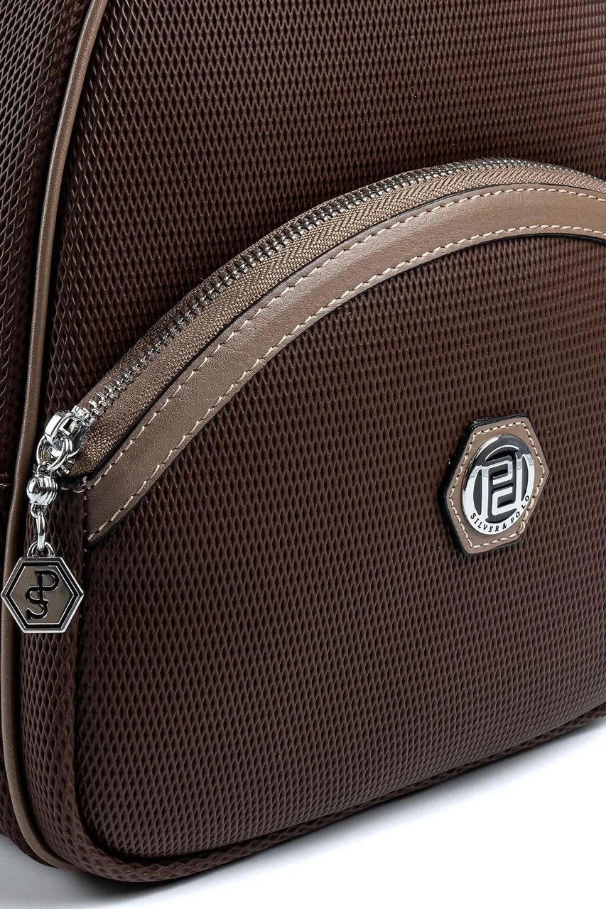 Silver Polo Unisex Sırt Çanta 945 kahverengi