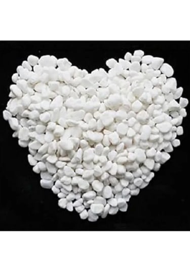 10 Kg Beyaz Dolomit Taş - Bahçe Ve Akvaryum İçin -