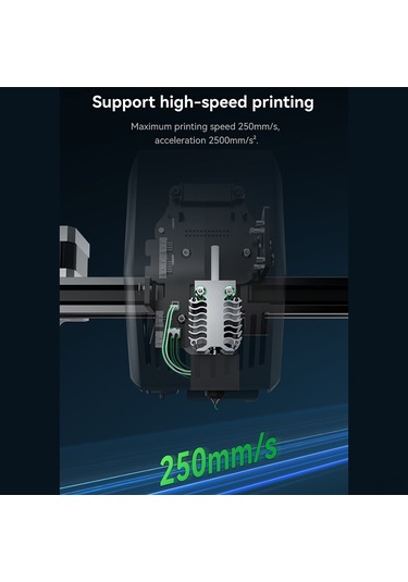 Jeemson Creality Ender-3 V3 Se Isı Başı Seti: Bakır Alaşımlı 0.4mm & 0.6mm Nozzle, 250mm/s Hızlı Yazdırma, Etkin Soğutma, 1.75mm Filament Desteği