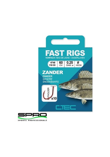 Spro C-Tec Levrek Hazır Iğne Takımı 60 Cm  4 0.20