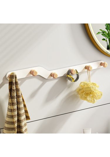 Kancalı Beyaz Kapı Askısı, Kapı Askısı, Kapının Arkasında Kancalar