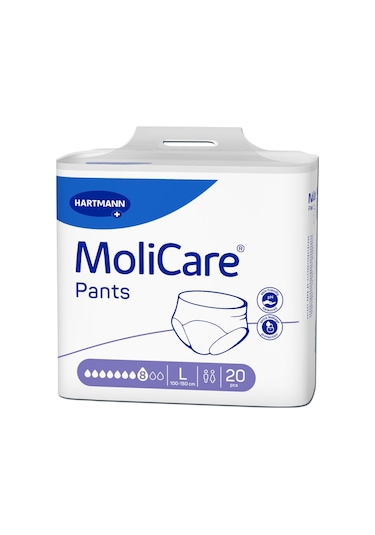 Hartmann Molicare Pants 8 Damla Emici Külot L 20'li