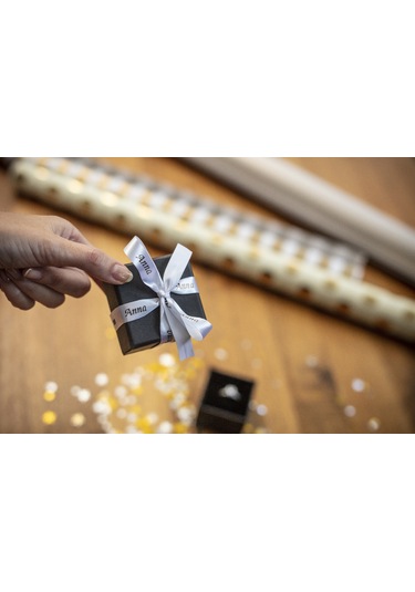 Brother Beyaz Zemin Üzerine Siyah Yazılı Kurdele Şerit 1