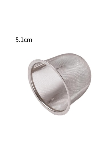 Jms Yeniden Kullanılabilir Paslanmaz Çelik Tel Örgü Çay Süzgeci Çaydanlık Çay Yaprağı 5.1cm