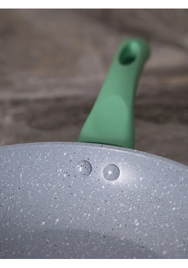 Agness Smoky Tava 22 Cm Yapışmaz Yüzeyli 209163926 Yeşil