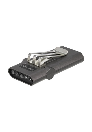 Geeksen Kulaklıksız Kullanim Icin Plastik Ipx6 Su Geçirmez 12000mcd Entegre Kip Led Şapka Işığı - Balıkçılık, Tamir, Kamp İçin Gri