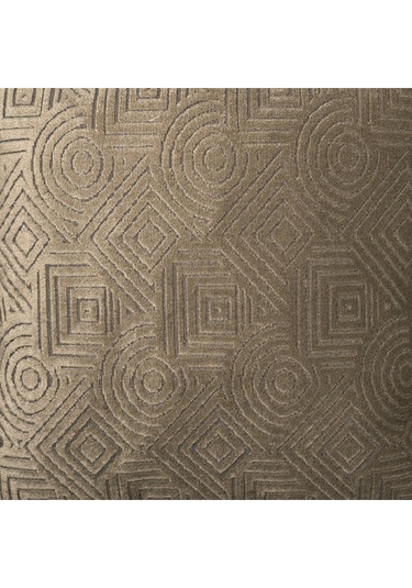 Sezyon Mira Desenli 50 50 Açık Kahverengi Kırlent Kılıfı Açık Kahverengi