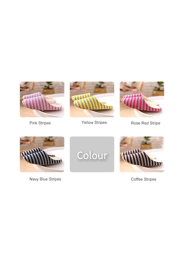 Yaozixa Evde Rahat Pamuklu Terlik - Kaymaz Tabanlı, Sessiz Ve Yumuşak Çiftler İçin Diğer