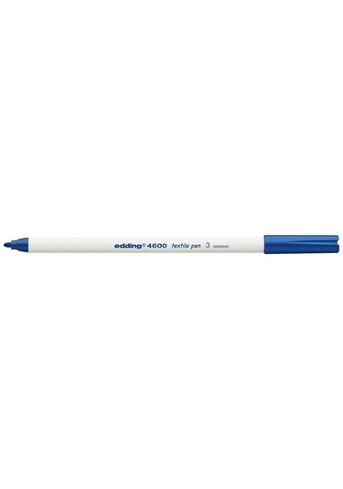 Edding 4600 Kumaş Kalemi - Mavi - N.03