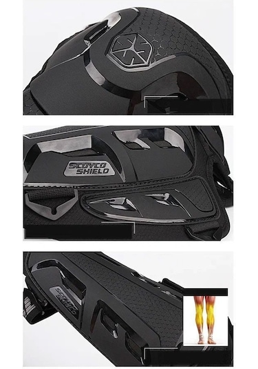 Scoyco K26 Mafsallı Uzun Dizlik Koruma