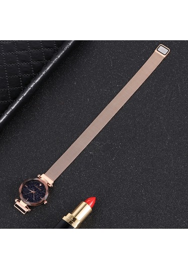 Sones Bs Bee Sister Paslanmaz Çelik Bayan Bileklik Saat Elmas Kol Saati Altın Gümüş