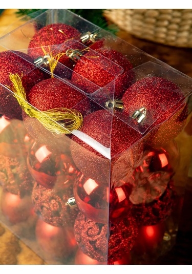 Kaemingk 24 Adet 60mm Yılbaşı Ağacı Süs Topları Seti 297815260 Arkadaş