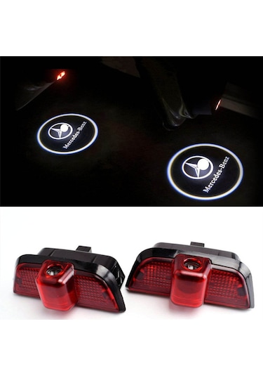 Mercedes W205 Kapı Altı Hayalet Logo Lazer Led