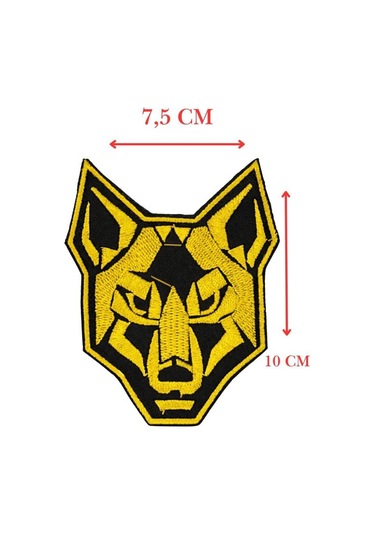 Single Sword Nakış Patch - Kurt Peç Çok Renkli