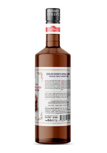 Nish Çikolatalı Kurabiye Aromalı Şurup 700 Ml - Pet Şişe