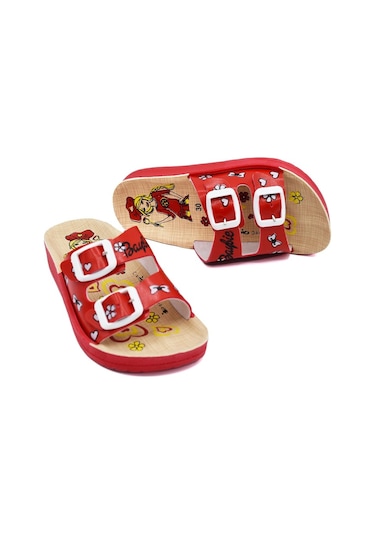 Barbie Kız Çocuk Yumuşak Taban Terlik