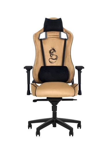 Pro Ayak Uzatmalı Kol Pedli Maximus Hardal Oyuncu Koltuğu Hardal