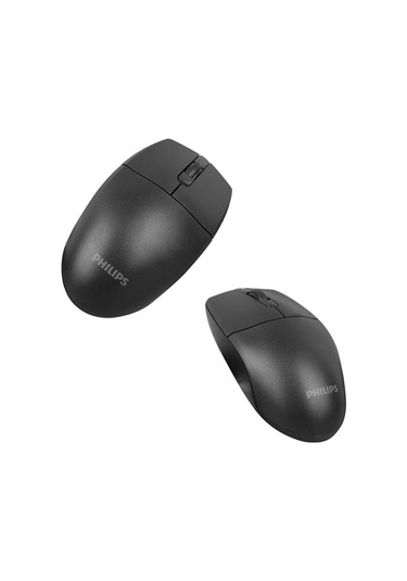 Philips Spk7347b Kablosuz Usb 1200dpı Sessiz Optik Mouse Siyah