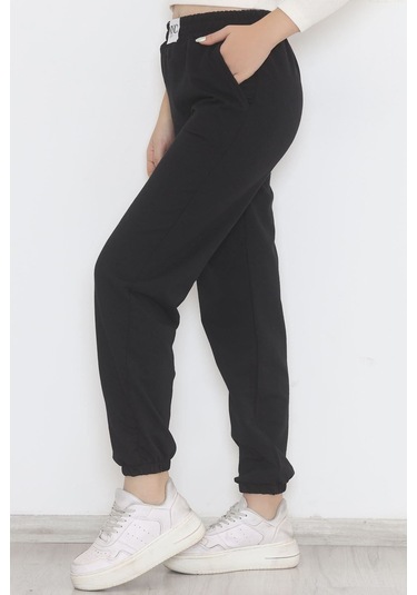 Mokashopin - Armalı Eşofman Altı Siyah - 12556.1778. 001