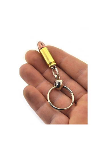 9 Mm Maket Mermi Anahtarlık