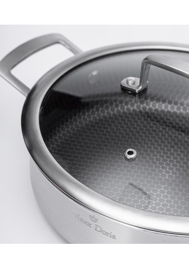 Maxx Doria Steel Fusion 24 Cm Kısa Tencere Pa3020 Metal