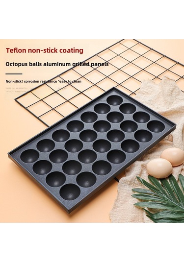 Moveevo 28 Delikli Gazlı Balık Topu Ve Akvaryum Balığı Pişirme Tepsisi - Çift Işınlama İğnesi İle Dayanıklı Malzeme Diğer