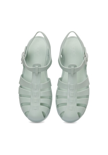 Igor Bıarrıtz Mate Su Yeşili Kadın Düz Sandalet 000000000101988856 Yeşil