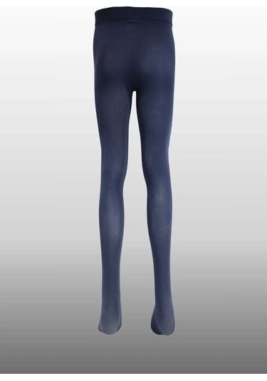 Kız Çocuk İthal Mevsimlik Lacivert Renkli Mus Külotlu Çorap Lacivert