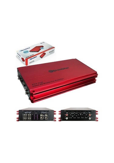 Roadstar Rda-8240 4000 Watt 4 Kanallı Amplifikatör 4 80w Rms