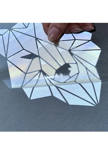 Damani Term Etiketli Giysi İçin Geometrik Termotransfer Sticker 142304045