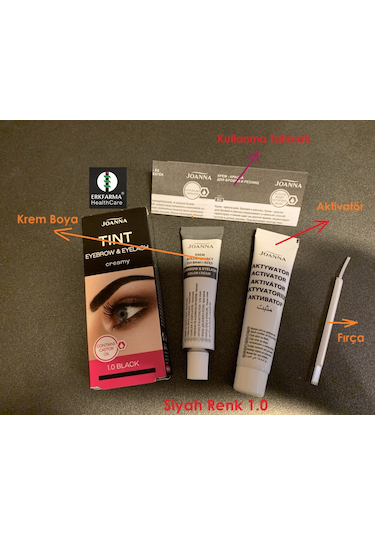 Joanna Kaş ve Kirpik Boyası 1.0 Black