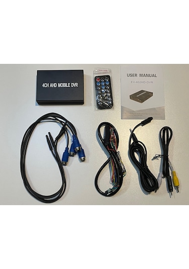 Unique UQ-402DVR-AHD 4 Ch Analog & Ahd Mobil DVR 128 GB Maksimum