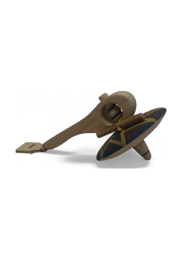 Hızküre Ahşap Topaç Mavi