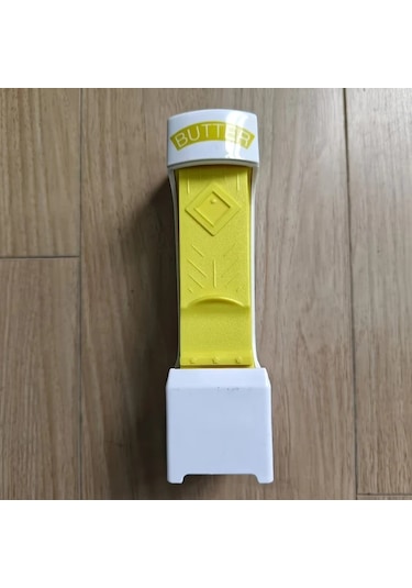 Elmpaly 1 Adet Pratik Manuel Tereyağı Dilimleyici Peynir Avokado İçin Dayanıklı Plastik Mutfak Aleti Paslanmaz Çelik Bıçak Ahşap