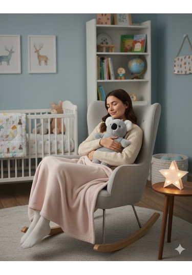 English Home Baby Koala Sıcak Su Torbası 750 Ml Gri Gri