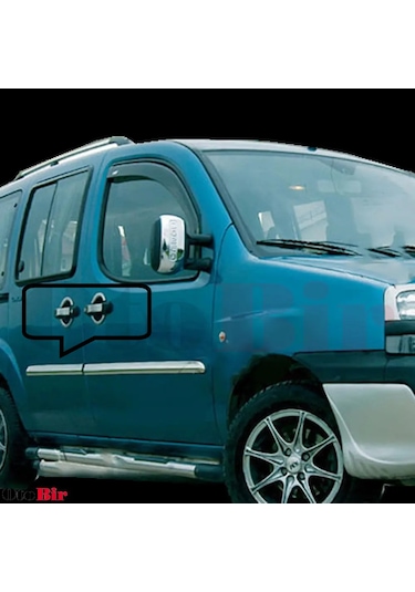 Fiat Doblo 1 Krom Kapı Kolu 4 Kapı 2001-2009 Paslanmaz Çelik N11.2084