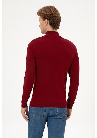 U.s. Polo Assn. Erkek Bordo Kazak /triko 50313712-vr014 Bordo