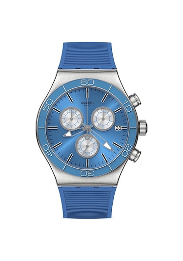 Swatch Yvs485 Blue Is All Erkek Kol Saati Metal