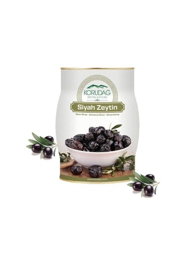 Korudağ Zeytin Çiftliği Trilye Sele Siyah Zeytin 1 KG