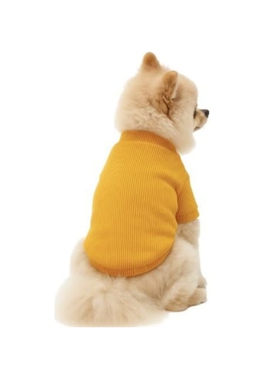 Gedyco Hardal Küçük Irk Köpek Likralı Triko