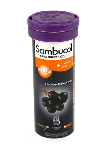 Sambucol Kara Mürver Özütü 10 Efervesan Tablet